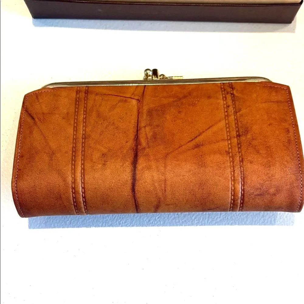 Brown di Lido Leather Wallet